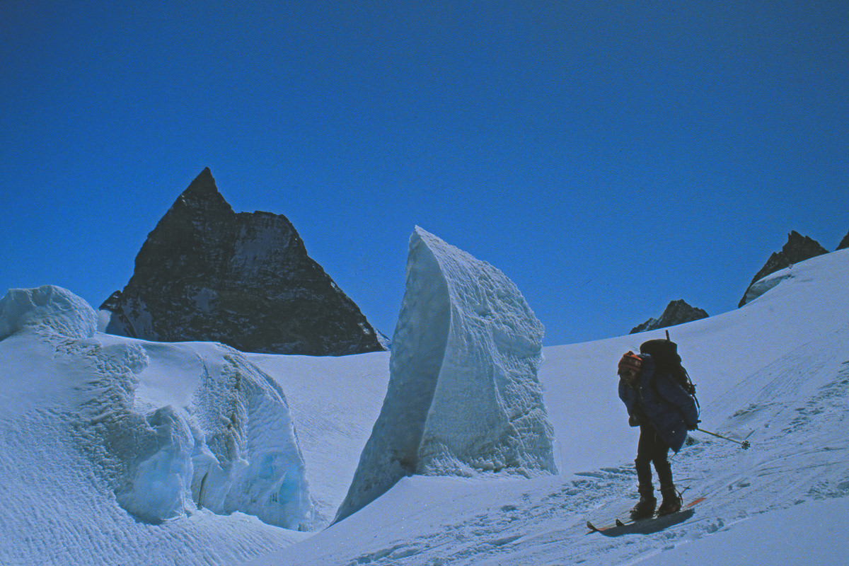Col de Valpelline mit Matterhorn